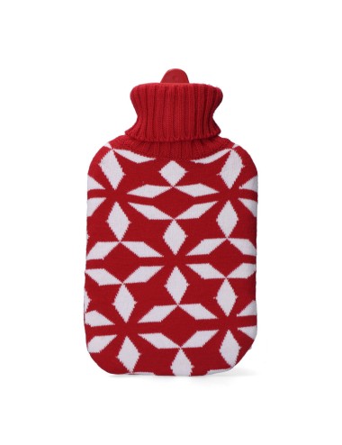 Bolsa de agua caliente 2 l modelo simetrias roja