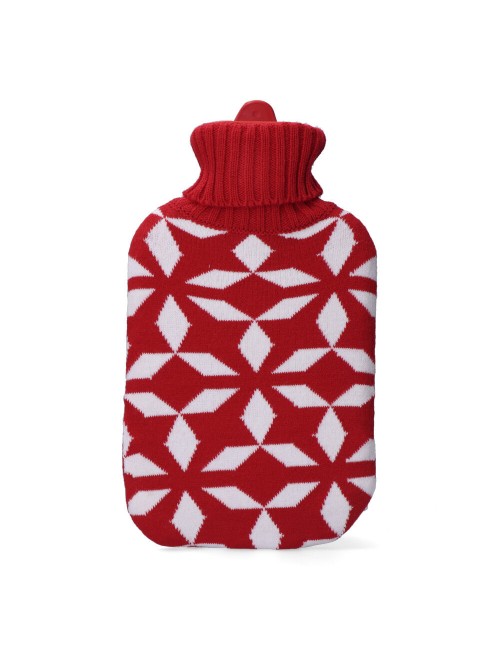 Bolsa de agua caliente 2 l modelo simetrias roja