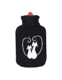 Bolsa de agua caliente 2 l modelo gatos enamorados