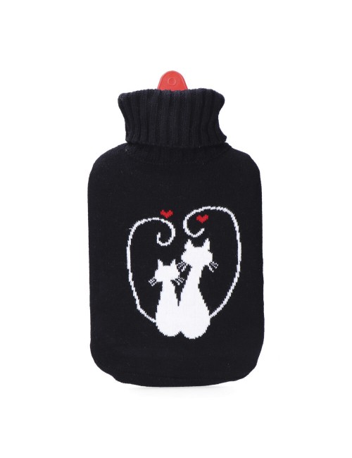 Bolsa de agua caliente 2 l modelo gatos enamorados
