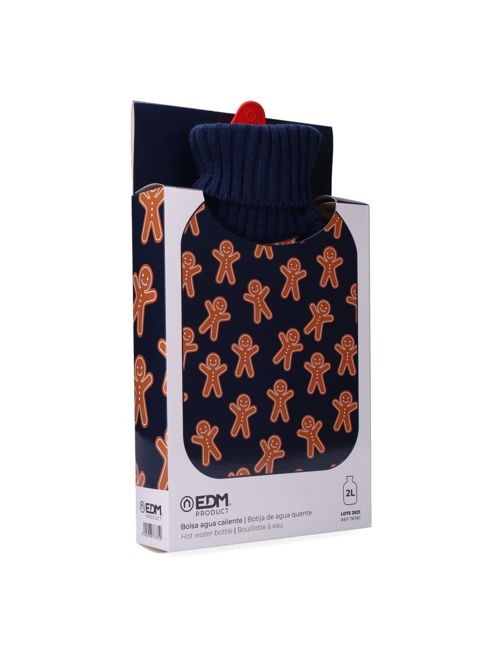 Bolsa de agua caliente 2 l modelo gingerbread man