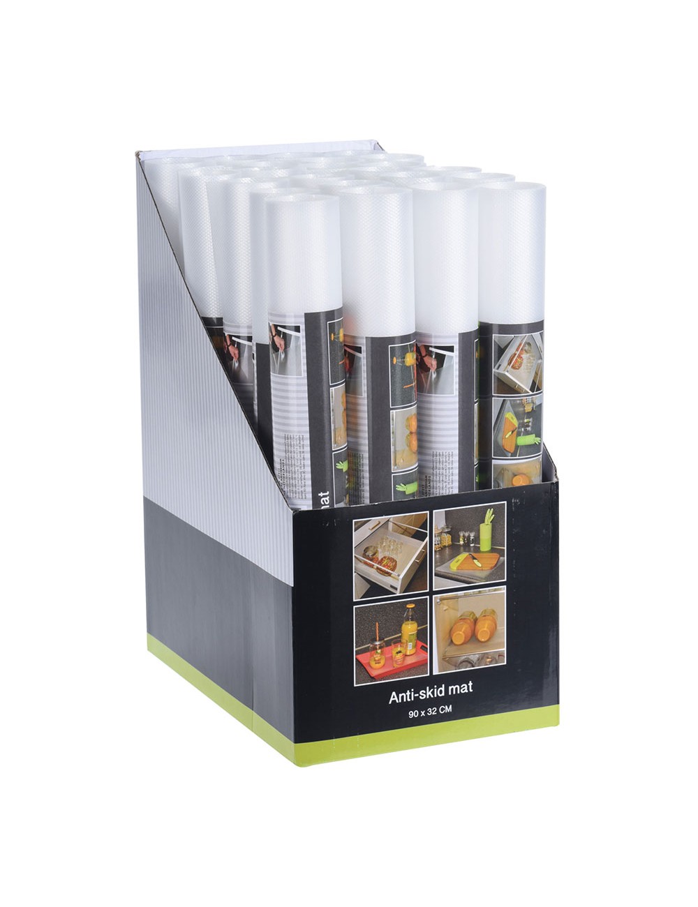 Rollo de alfombrilla para cajón antideslizante 90 x 32 cm
