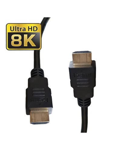 Cable hdmi 2.1 10k, 8k/ 60hz, 4k/120hz ultra alta velocidad 3m