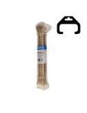 Cable acero plastificado oro 15 m