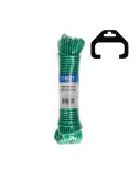 Cuerda plástico verde revestido pvc tendedero 25 m