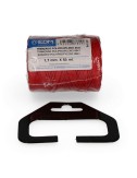 Cordón trenzado polipropileno 8842 rojo, calibre 1,7 mm x 50 m