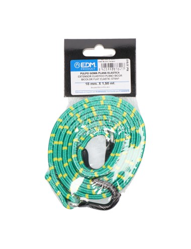 Pulpo goma plano bicolor 1,50m colores / modelos surtidos