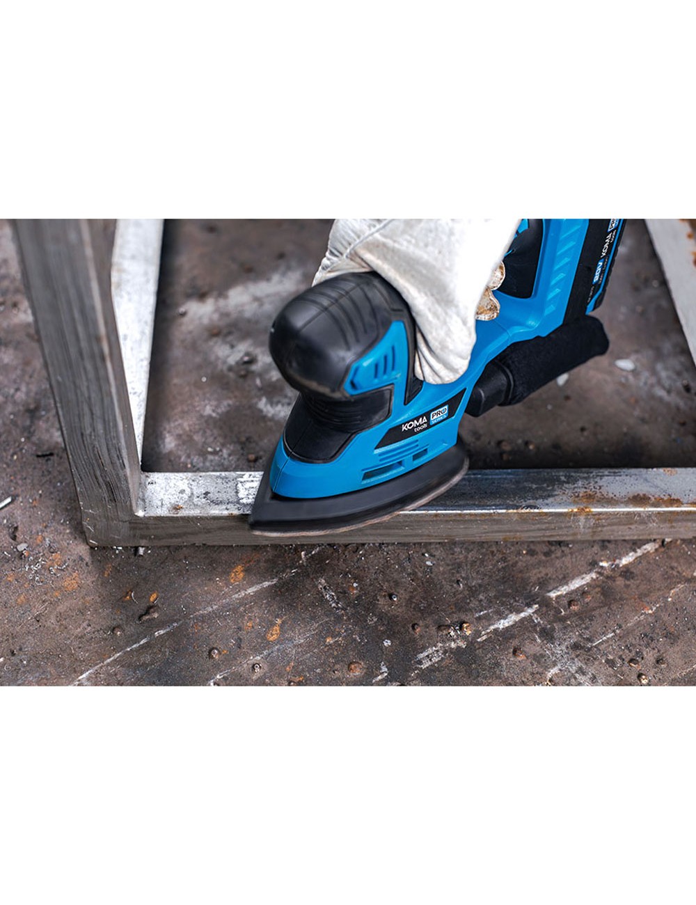 Lijadora tipo mouse 20 v (sin batería ni cargador) 20,4 x 15,5 cm