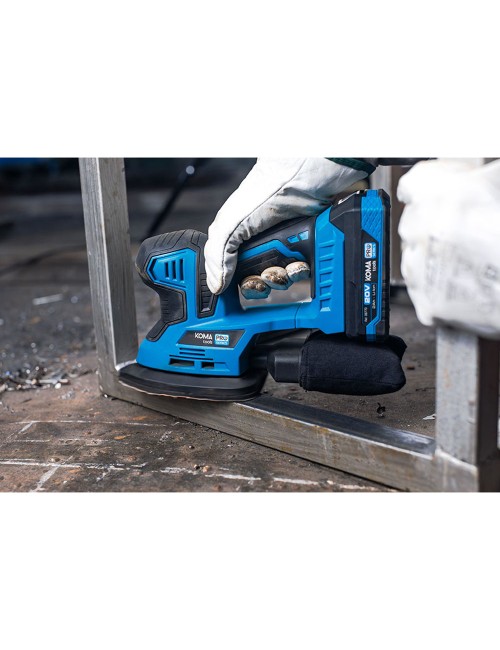 Lijadora tipo mouse 20 v (sin batería ni cargador) 20,4 x 15,5 cm