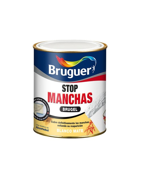 Pintura stop manchas sin olor blanco mate 750 ml