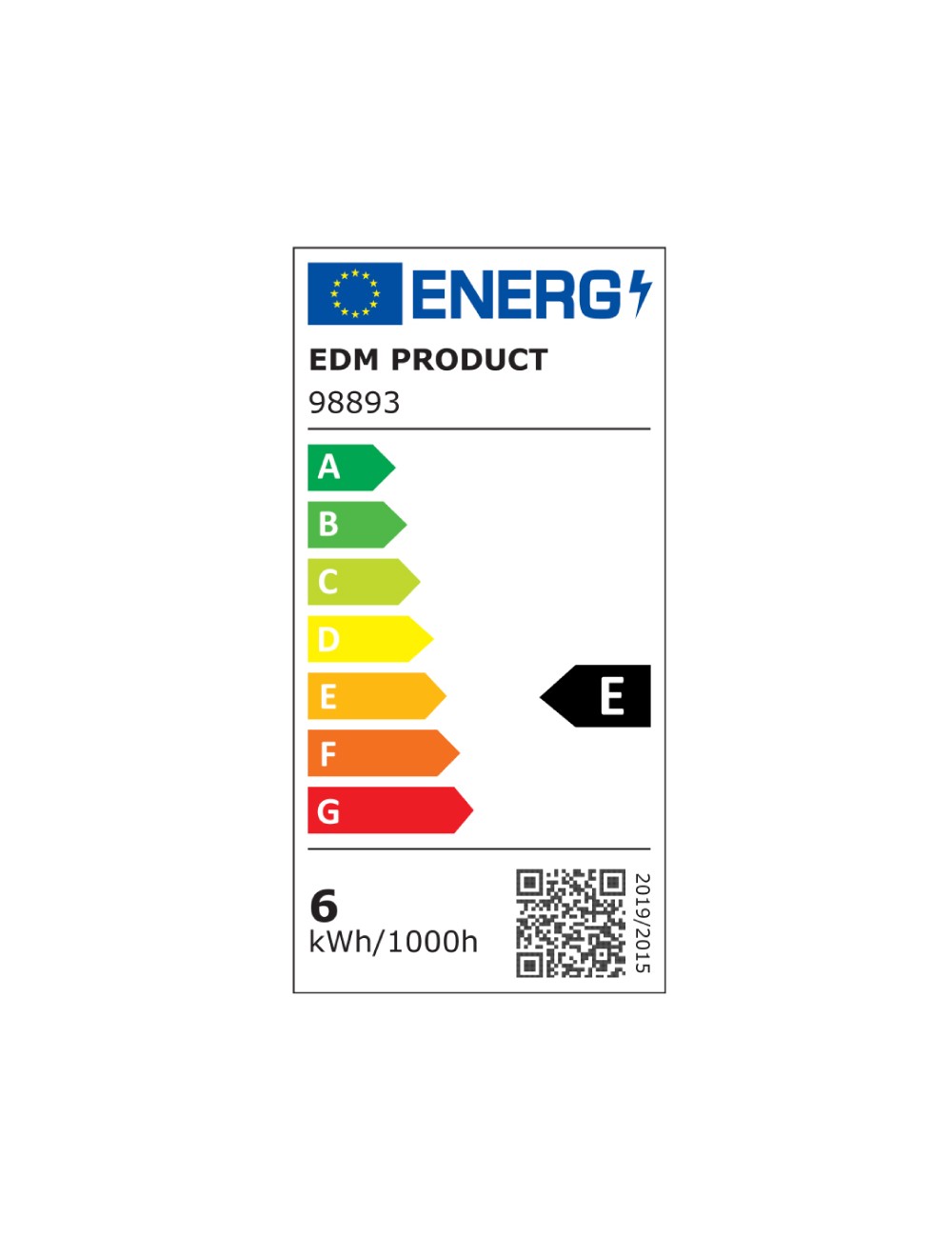 Bombilla tubular de led e14 5,5 w 700 lm 6400 k luz fria ø1,8 x 5,7 cm