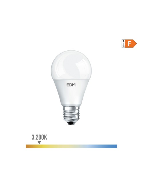 Bombilla standard led crepuscular e27 10 w 810 lm 3200 k luz calida ø6 x 11 cm