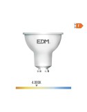 Bombilla dicroica led gu10 8 w 710 lm 4000 k luz dia 120° ø5 x 5,5 cm