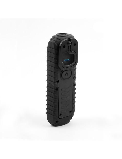 Linterna de trabajo led recargable con usb. con gancho + iman + soporte. cob 5w 300 lm / 3w 90 lm