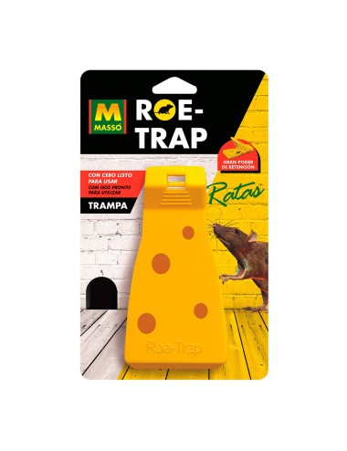 Trampa con cebo roe-trap, 14 x 7 x 7,5 cm