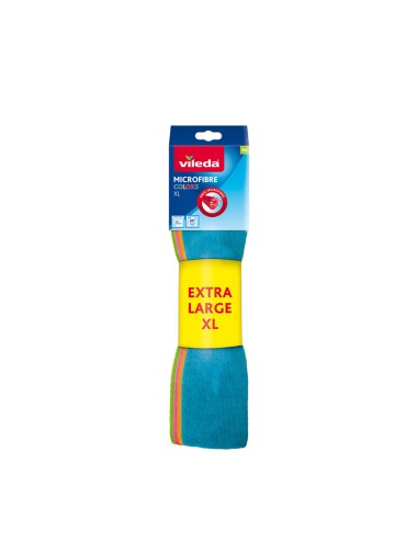Bayeta microfibra colors xl 4 uds