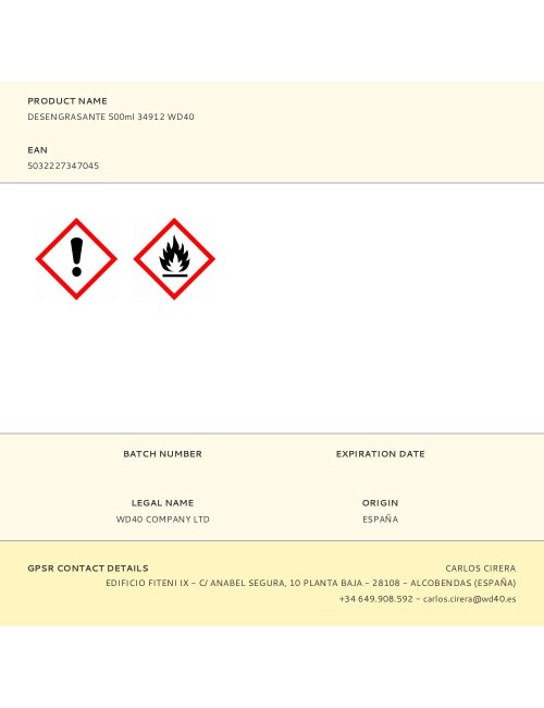 Desengrasante specialist 500 ml