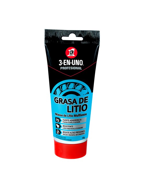 Grasa de litio multiusos 3 en 1 tubo 150 g
