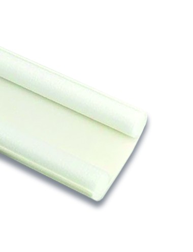 Burlete doble cara para bajo puerta blanco 25 mm x 95 cm