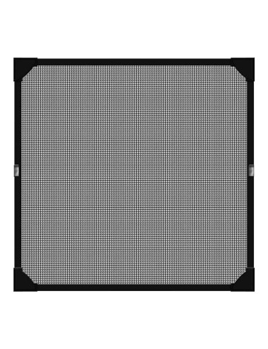 Mosquitera con marco magnetico antracita 100 x 120 cm