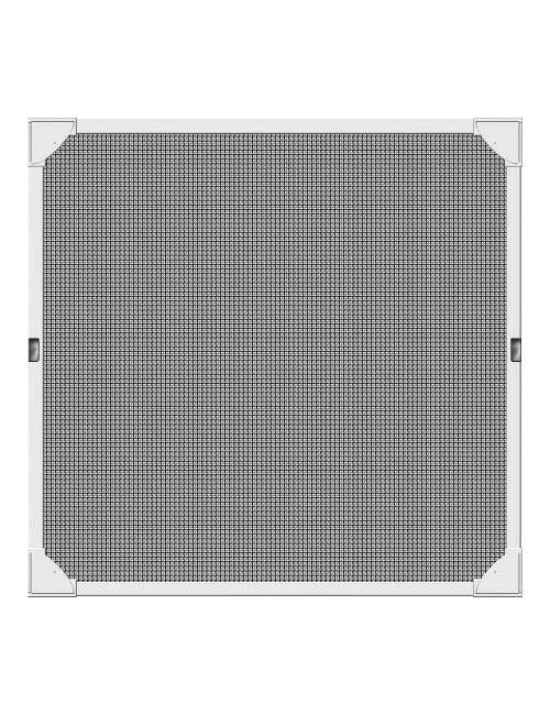 Mosquitera con marco magnetico blanco 120 x 120 cm