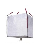 Big bag saco de escombros 90x90x90cm . color blanco aguanta hasta 1000kg densidad 100g/m