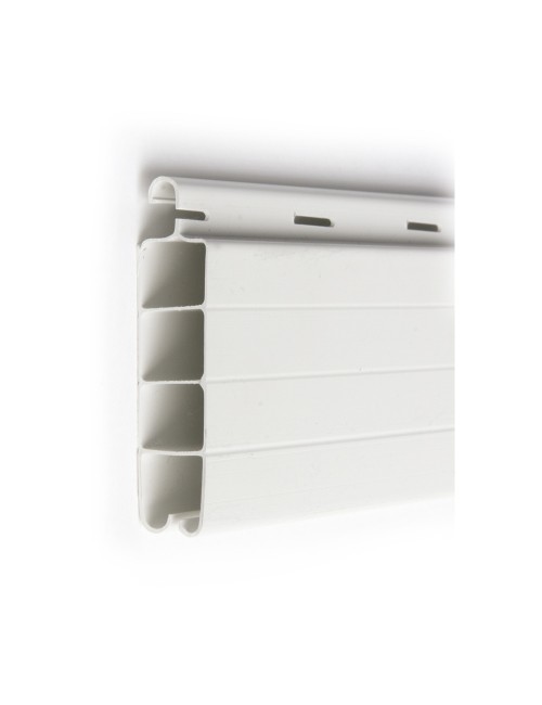 Lama blanca pvc recta 50 mm x 2 m