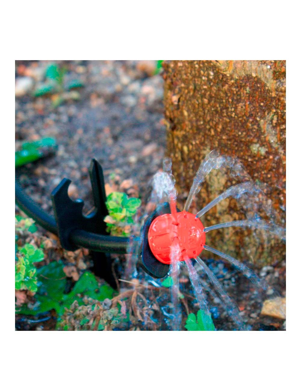 Pack con 10 goteros regulables 0-60 l/h blue bird