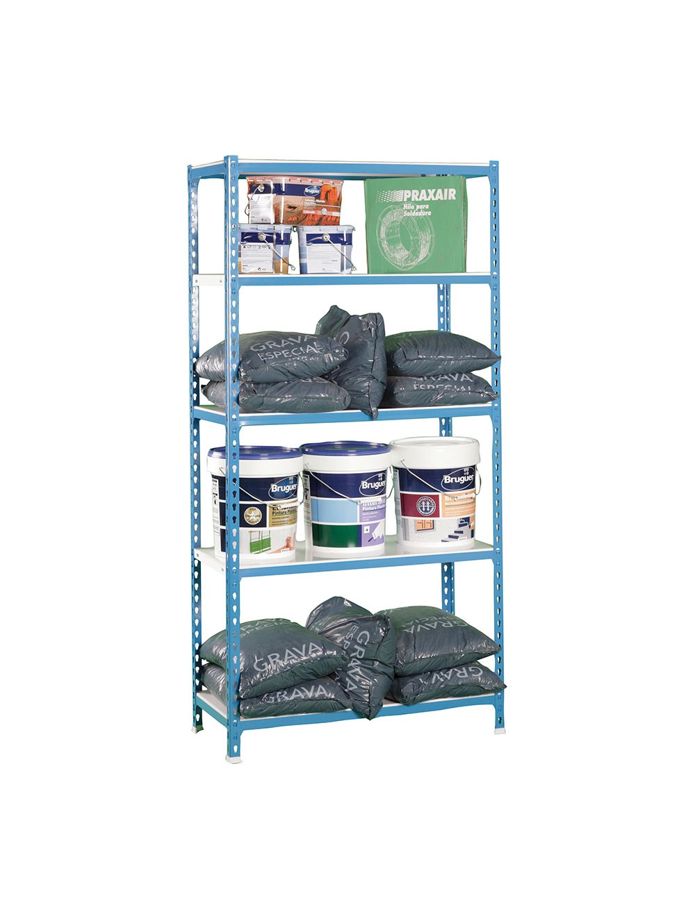 Estanteria metalica sin tornillos simonclick 5/400 simon rack