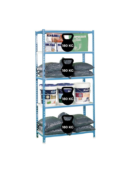 Estanteria metalica sin tornillos simonclick 5/400 simon rack