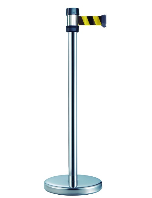 POSTE CROMÁTICO CINTA NEGRA, 2 MT. Ø50 RS2SRBK