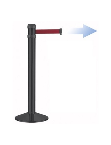 POSTE NEGRO CINTA NEGRA 4 MT RS4BKBK