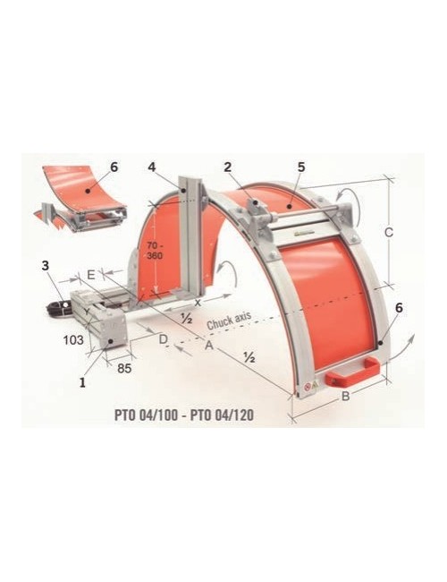 PROTECCION DE TORNO PTO 04/120