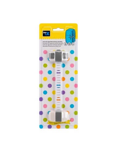 Cierre seguridad multiuso ajustable blanco 5102-2-001 (blister) inofix