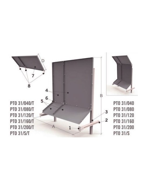 PROTECCION TRASERA PTO 31/160