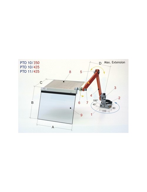 Protector de Torno  PTO 10/435