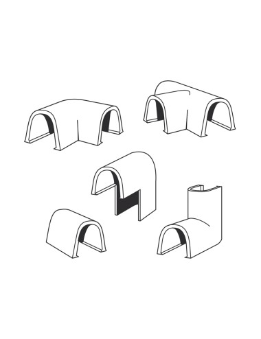 Enlaces surtidos para cablefix 2201, blister 10 unidades