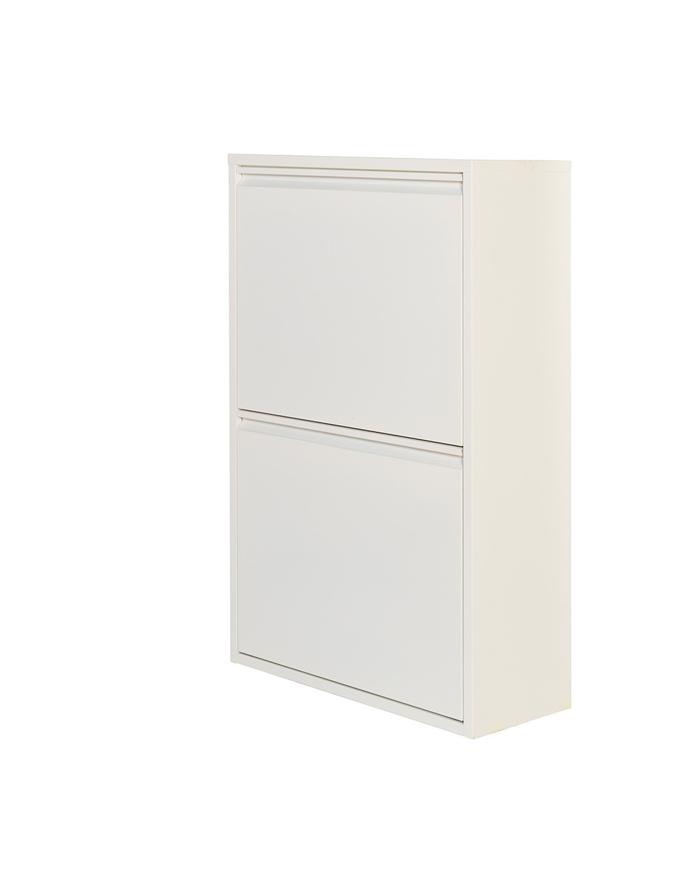 Armario metalico reciclaje 4 cajones blanco 92 x 60 x 25 cm
