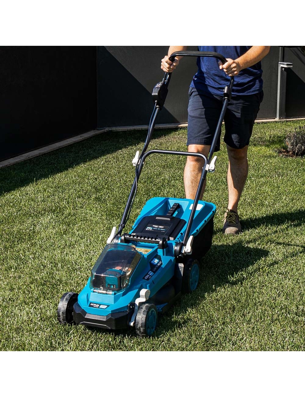 Cortacésped 20v (sin batería ni cargador) 97 x 93 cm