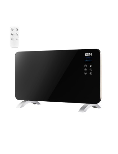 Convector con placa de cristal 1500 w