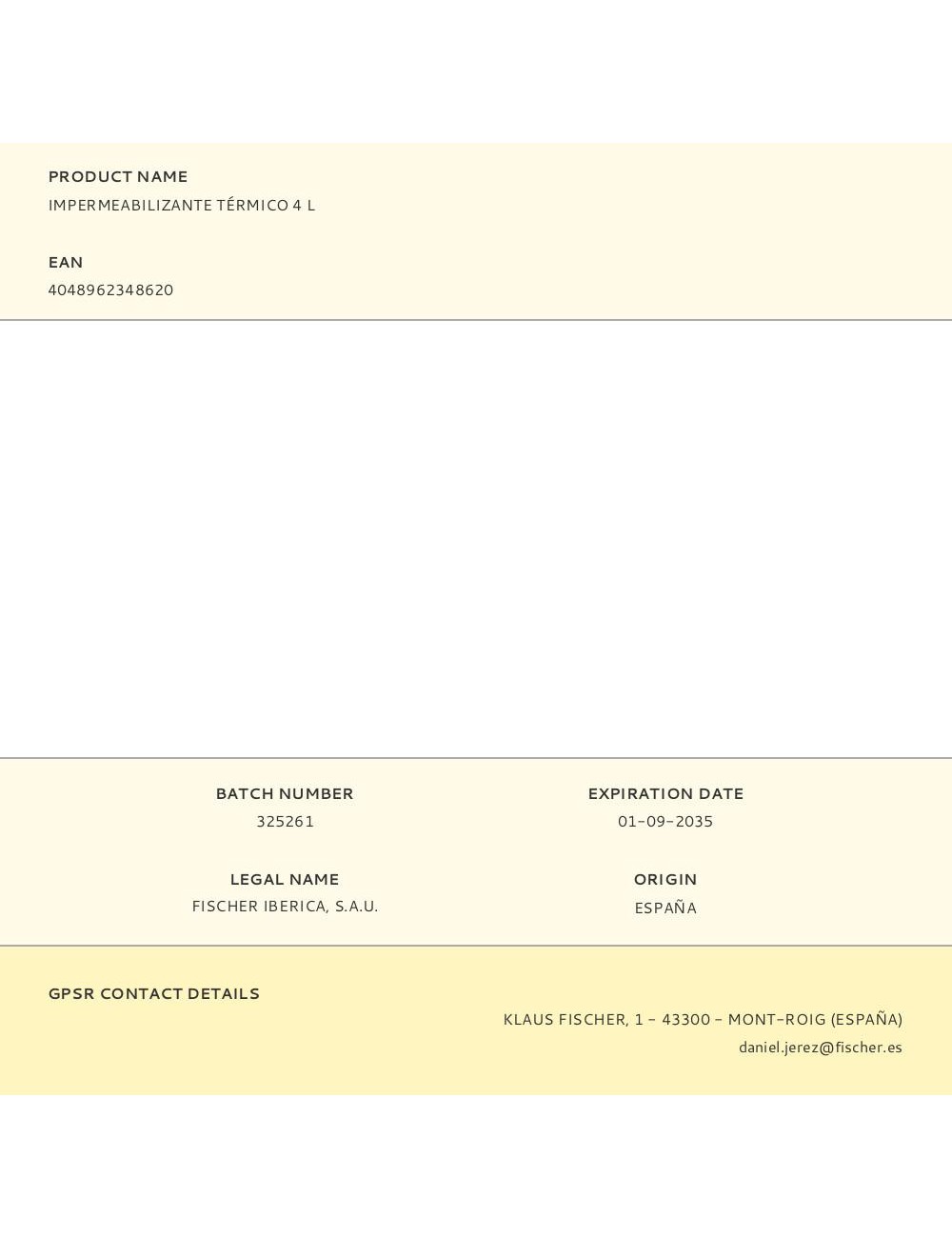 Impermeabilizante térmico 4 l