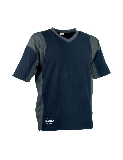 Camiseta java azul marino/gris oscuro talla l