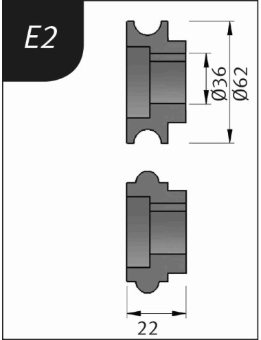RODILLO PARA SBM140-12  TIPO- E2