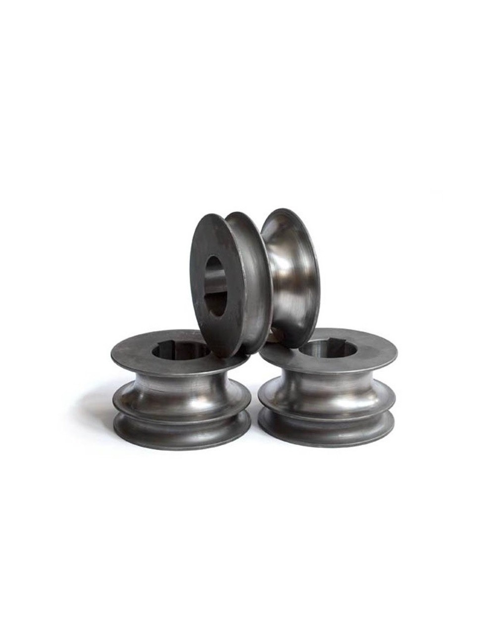 Rodillos curvar ángulo hierro, 40x40x5mm