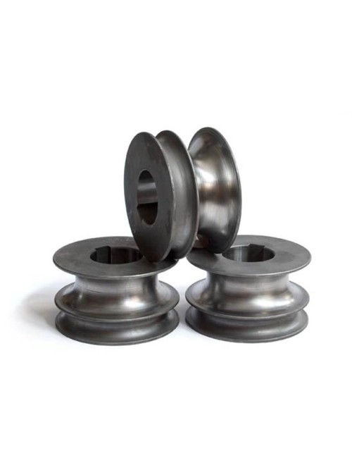 Rodillos curvar ángulo hierro, 40x40x5mm