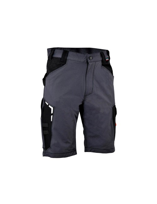 Bermuda bortan gris oscuro negro talla 38