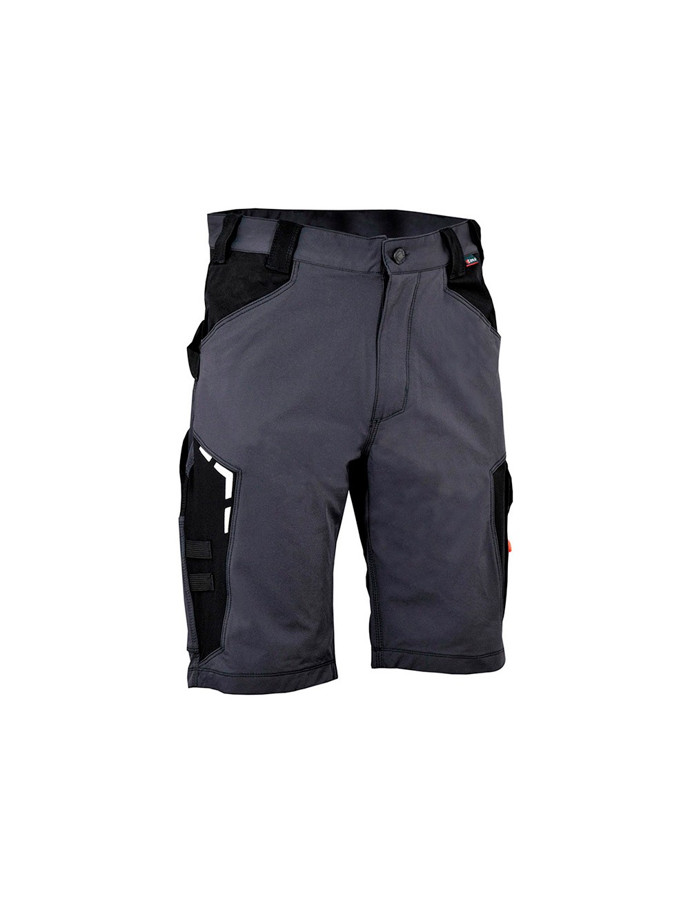 Bermuda bortan gris oscuro negro talla 48