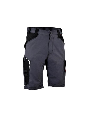 Bermuda bortan gris oscuro negro talla 50