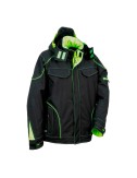 Cazadora softshell tecka negro lime talla 64