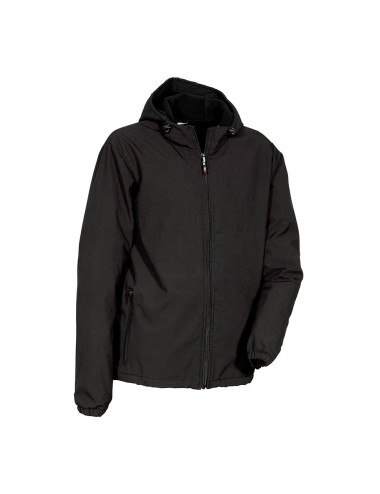 Cazadora softshell vannas negro talla s